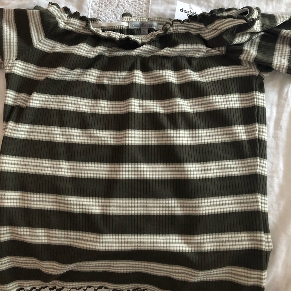 Off the shoulder shirt